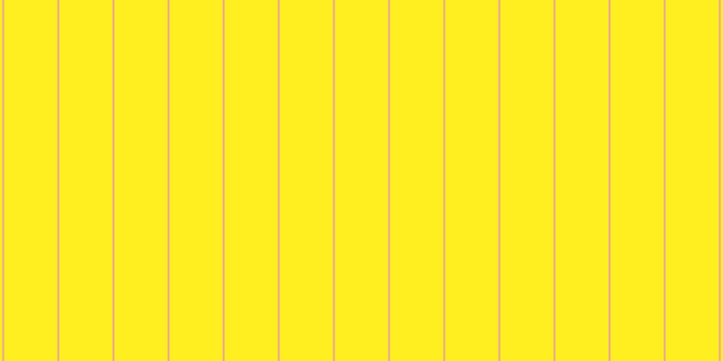 #ffef21, #eba393 vertical lines, two pixels wide, fifty-nine pixels apart
