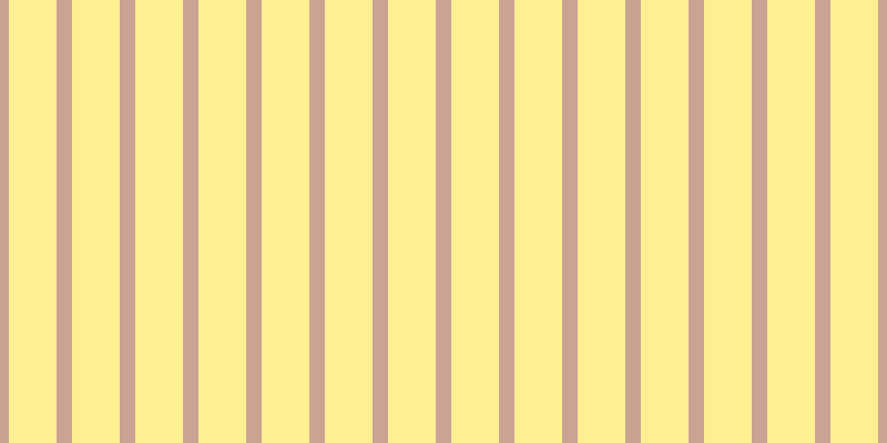 #ffef93, #caa393 vertical lines, fourteen pixels wide, forty-three pixels apart