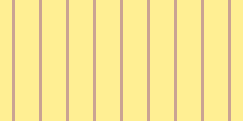 #ffef93, #caa393 vertical lines, ten pixels wide, seventy-nine pixels apart