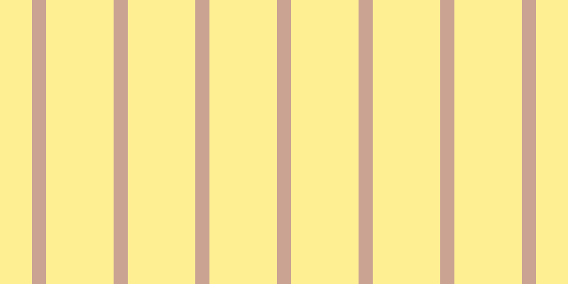 #ffef93, #caa393 vertical lines, twenty pixels wide, ninety-five pixels apart