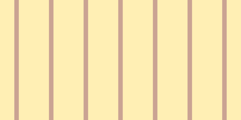 #ffefb4, #caa393 vertical lines, fifteen pixels wide, one hundred pixels apart