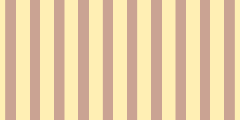#ffefb4, #caa393 vertical lines, thirty-five pixels wide, forty-six pixels apart