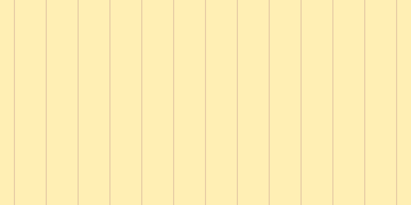 #ffefb4, #caa393 vertical lines, one pixels wide, sixty-one pixels apart