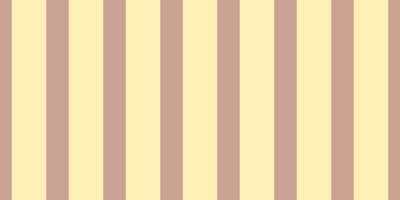 #ffefb4, #caa393 vertical lines, forty-five pixels wide, sixty-nine pixels apart