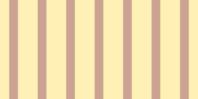 #ffefb4, #caa393 vertical lines, thirty-five pixels wide, eighty pixels apart