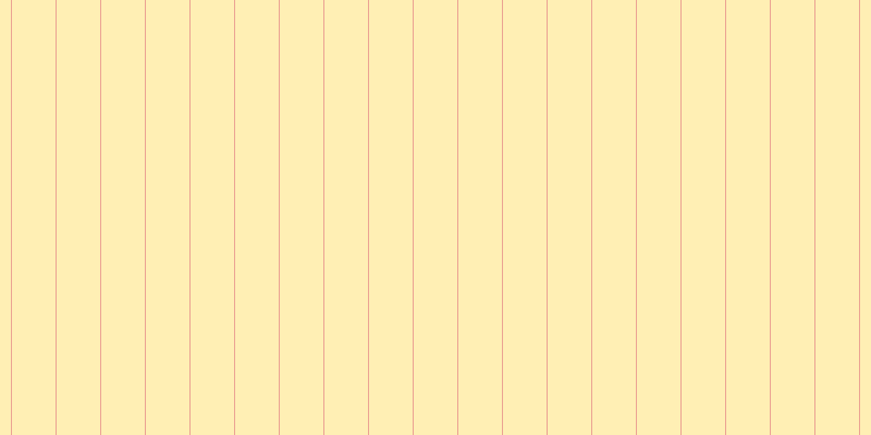#ffefb4, #eba393 vertical lines, one pixels wide, forty pixels apart