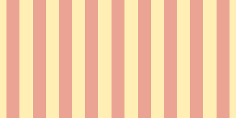 #ffefb4, #eba393 vertical lines, forty-four pixels wide, forty-five pixels apart