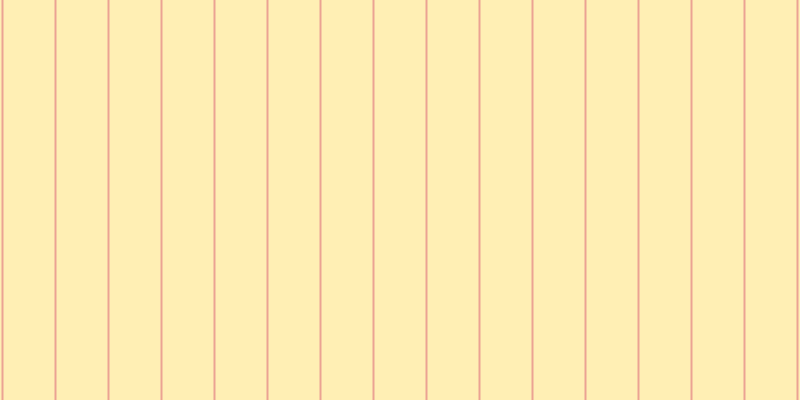 #ffefb4, #eba393 vertical lines, two pixels wide, fifty-one pixels apart