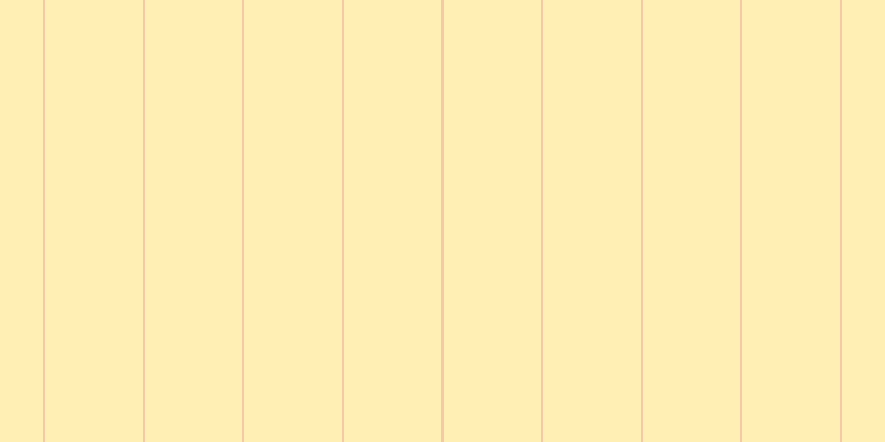 #ffefb4, #eba393 vertical lines, one pixels wide, eighty-nine pixels apart