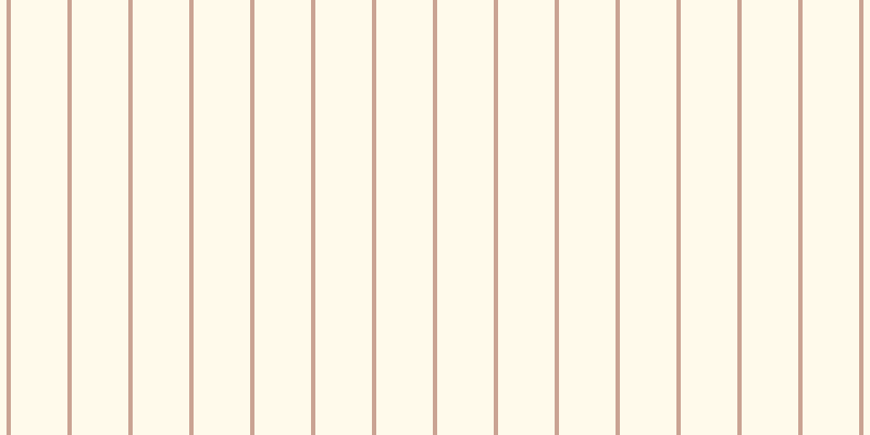 #ffefb4 (25%), #caa393 vertical lines, four pixels wide, fifty-two pixels apart
