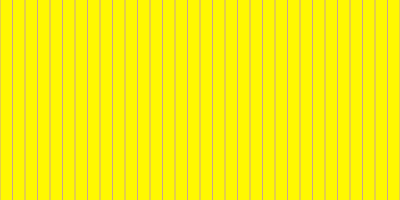 #fff800, #caa393 vertical lines, two pixels wide, twenty-three pixels apart