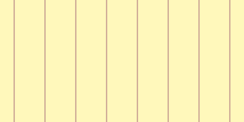 #fff8bb, #caa393 vertical lines, four pixels wide, ninety-seven pixels apart