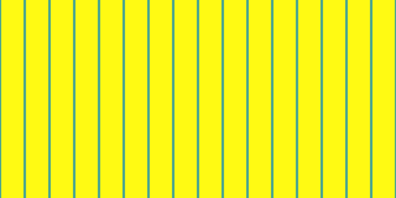 #fffa13, #46a393 vertical lines, five pixels wide, forty-five pixels apart