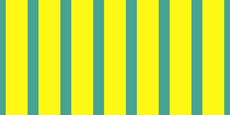 #fffa13, #46a393 vertical lines, thirty-eight pixels wide, seventy-six pixels apart