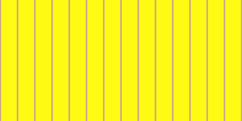 #fffa13, #caa393 vertical lines, five pixels wide, fifty-two pixels apart