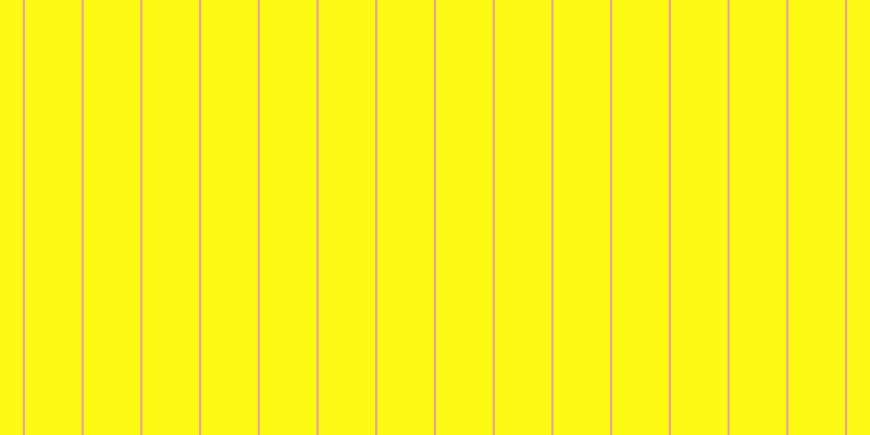 #fffa13, #eba393 vertical lines, two pixels wide, fifty-two pixels apart
