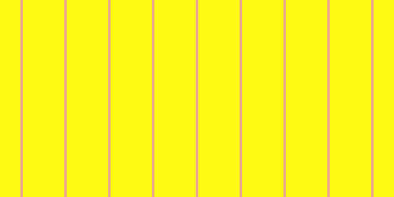 #fffa13, #eba393 vertical lines, five pixels wide, eighty-four pixels apart