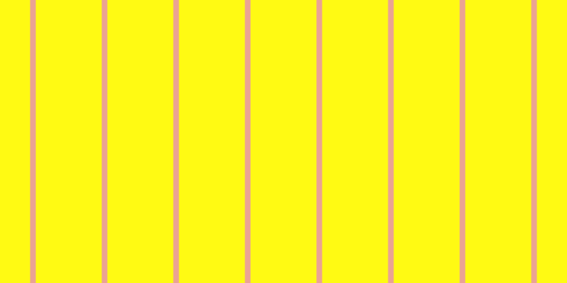#fffa13, #eba393 vertical lines, eight pixels wide, ninety-three pixels apart
