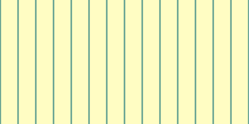#fffa13 (25%), #67a393 vertical lines, five pixels wide, fifty-two pixels apart