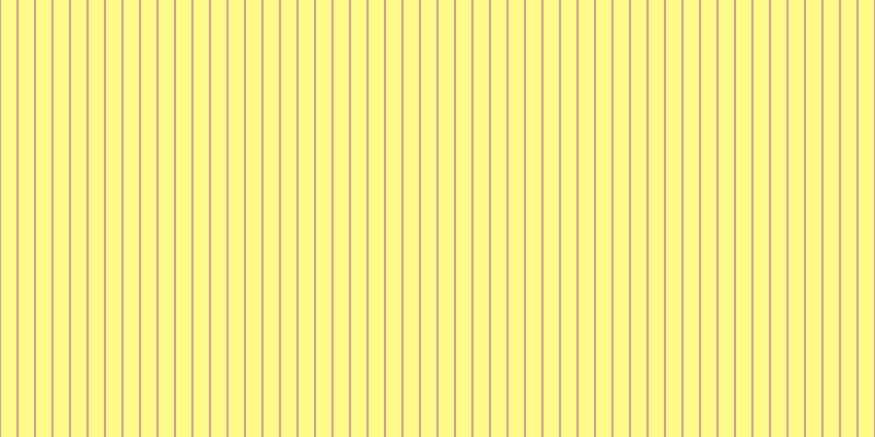 #fffa13 (50%), #caa393 vertical lines, two pixels wide, fourteen pixels apart
