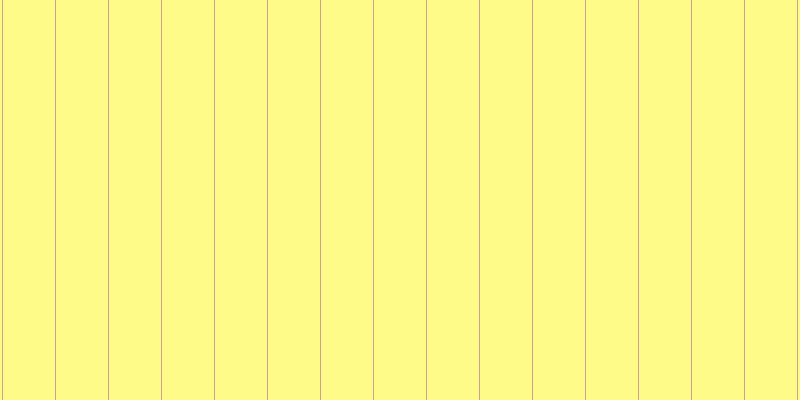 #fffa13 (50%), #caa393 vertical lines, one pixels wide, fifty-two pixels apart