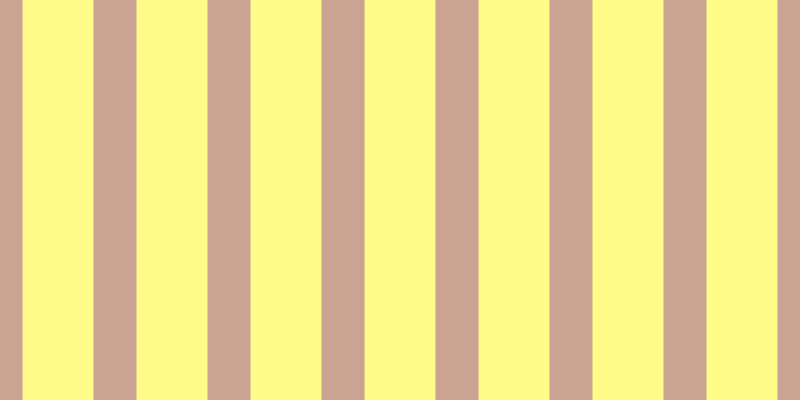 #fffa13 (50%), #caa393 vertical lines, forty-three pixels wide, seventy-one pixels apart