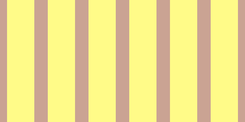 #fffa13 (50%), #caa393 vertical lines, forty-four pixels wide, eighty-nine pixels apart