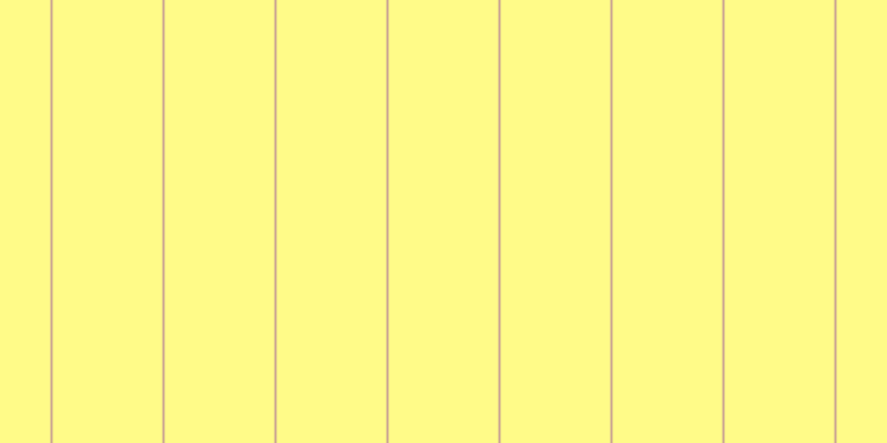 #fffa13 (50%), #caa393 vertical lines, two pixels wide, ninety-nine pixels apart
