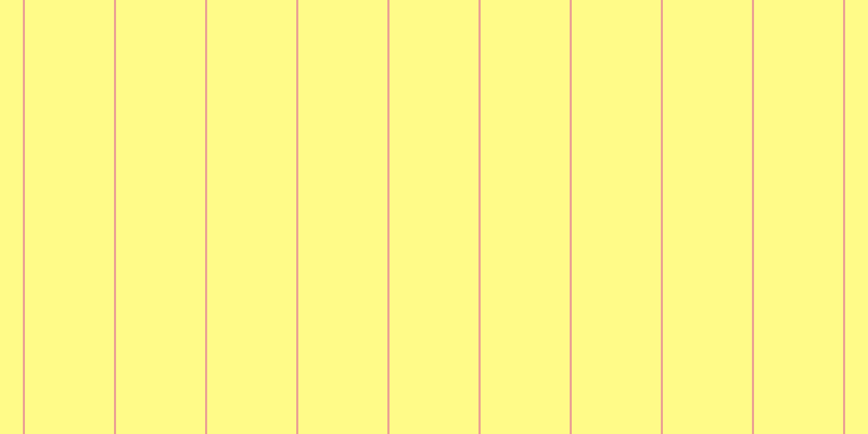 #fffa13 (50%), #eba393 vertical lines, two pixels wide, eighty-two pixels apart