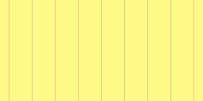 #fffa13 (50%), #eba393 vertical lines, two pixels wide, eighty-nine pixels apart