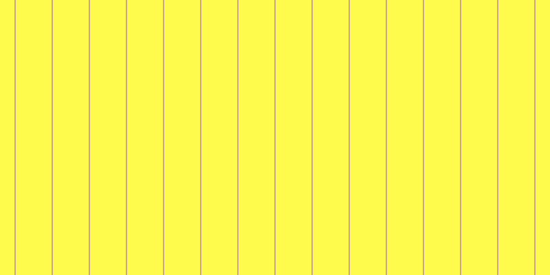 #fffa13 (75%), #caa393 vertical lines, two pixels wide, fifty-two pixels apart