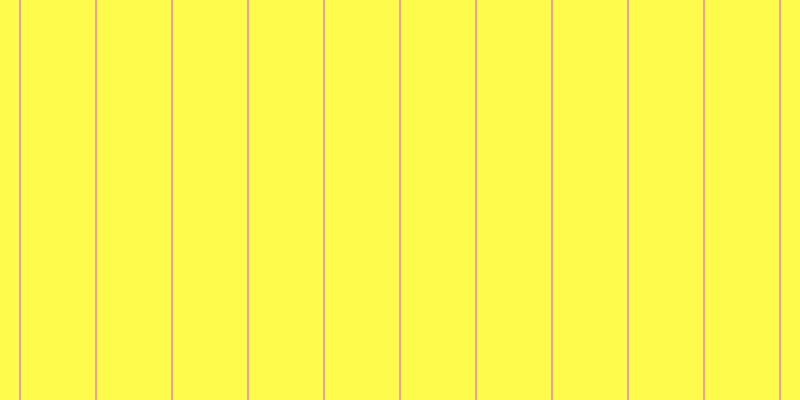 #fffa13 (75%), #eba393 vertical lines, two pixels wide, seventy-four pixels apart