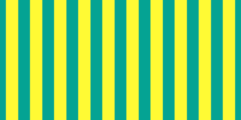 #fffa34, #04a393 vertical lines, thirty-nine pixels wide, forty-one pixels apart