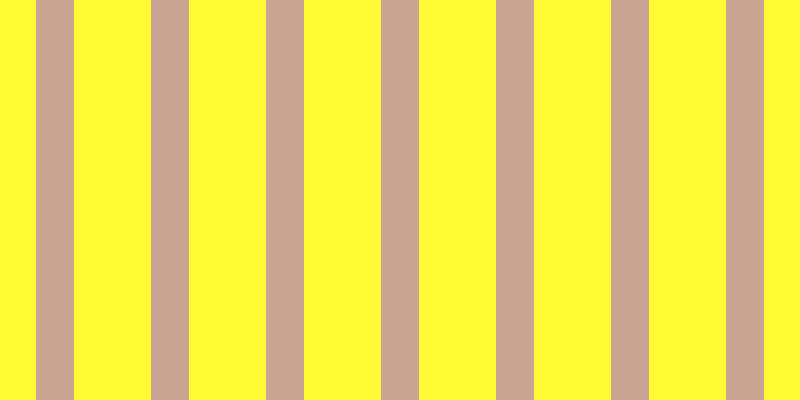 #fffa34, #caa393 vertical lines, thirty-eight pixels wide, seventy-seven pixels apart