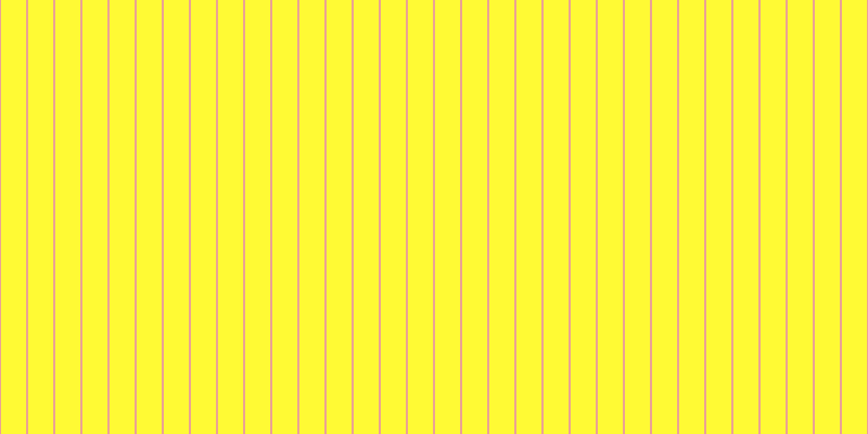 #fffa34, #eba393 vertical lines, two pixels wide, twenty-three pixels apart