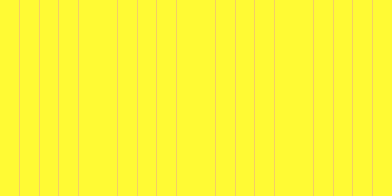 #fffa34, #eba393 vertical lines, one pixels wide, thirty-nine pixels apart