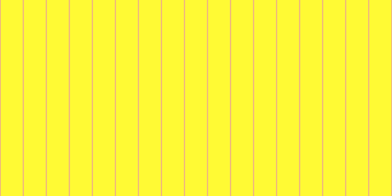 #fffa34, #eba393 vertical lines, two pixels wide, forty-five pixels apart
