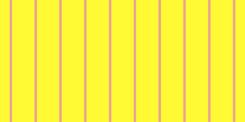 #fffa34, #eba393 vertical lines, eight pixels wide, seventy-three pixels apart