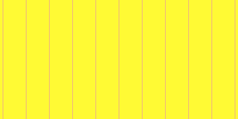 #fffa34, #eba393 vertical lines, two pixels wide, seventy-six pixels apart
