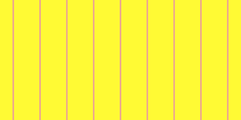 #fffa34, #eba393 vertical lines, five pixels wide, eighty-four pixels apart