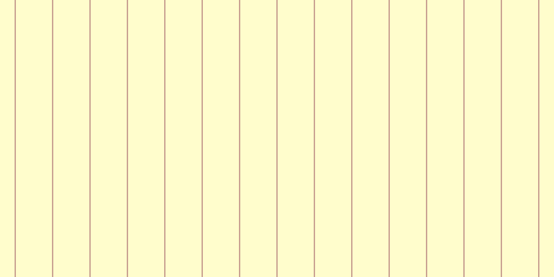 #fffa34 (25%), #caa393 vertical lines, two pixels wide, fifty-two pixels apart