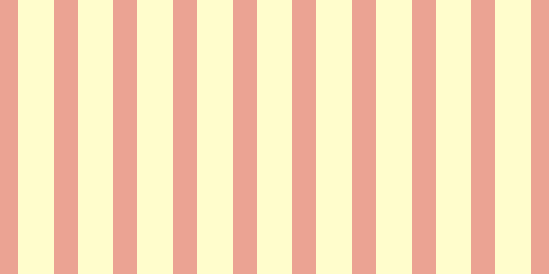 #fffa34 (25%), #eba393 vertical lines, thirty-five pixels wide, fifty-two pixels apart