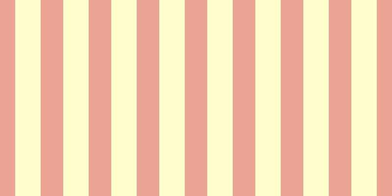 #fffa34 (25%), #eba393 vertical lines, forty-six pixels wide, fifty-two pixels apart