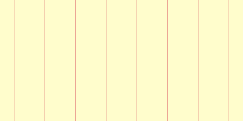 #fffa34 (25%), #eba393 vertical lines, two pixels wide, ninety-nine pixels apart