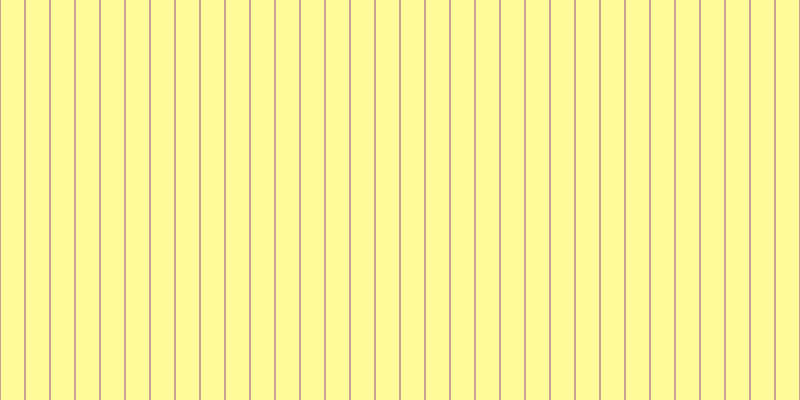 #fffa34 (50%), #caa393 vertical lines, two pixels wide, twenty-three pixels apart