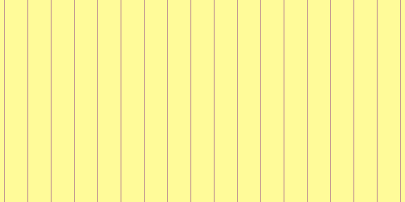 #fffa34 (50%), #caa393 vertical lines, two pixels wide, forty-four pixels apart