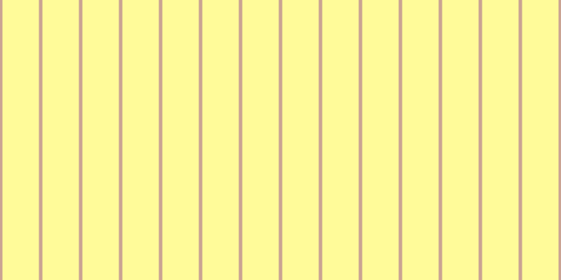 #fffa34 (50%), #caa393 vertical lines, five pixels wide, fifty-two pixels apart