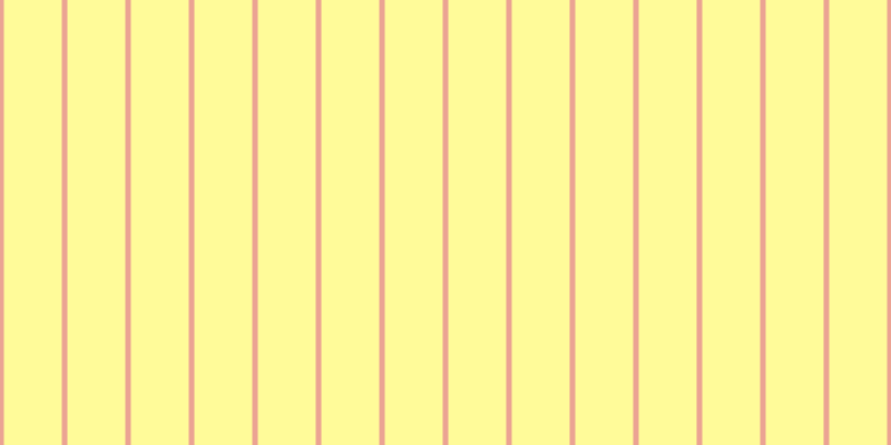 #fffa34 (50%), #eba393 vertical lines, five pixels wide, fifty-two pixels apart