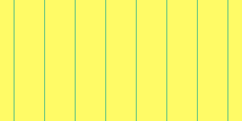 #fffa34 (75%), #04a393 vertical lines, two pixels wide, ninety-nine pixels apart