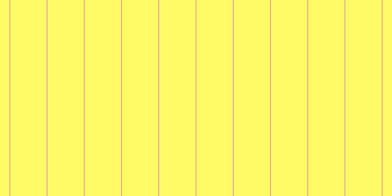 #fffa34 (75%), #eba393 vertical lines, two pixels wide, seventy-four pixels apart